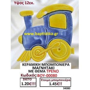 ΚΕΡΑΜΙΚΗ ΜΠΟΜΠΟΝΙΕΡΑ ΜΑΓΝΗΤΑΚΙ ΜΕ ΘΕΜΑ ΤΡΕΝΟ ΒΟΥ-00080